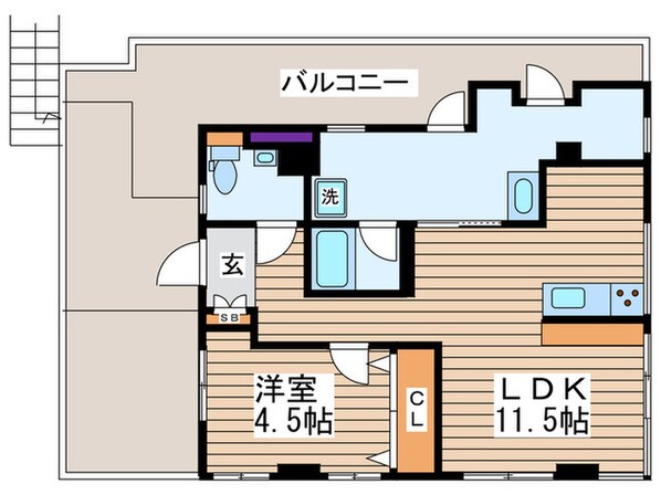 高橋ビルの物件間取画像